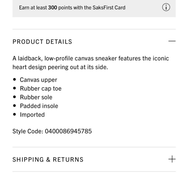 Converse X Comme Des Garçons Play Lowtop Sneakers - Picture 13 of 15